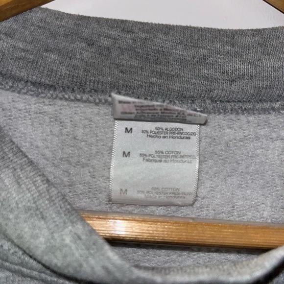 Grey oversized sweatshirt. Size M. Unisex. FRANKENUTH MICHIGAN. - Picture 5 of 5